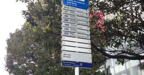 PARADERO SITP CAMARA DE COMERCIO SEDE NORTE  310A00